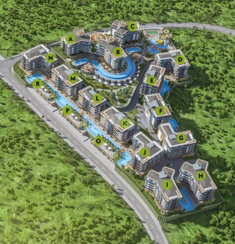 Mieszkanie na  sprzedaż ALANYA - Nowe osiedle w Alanyi